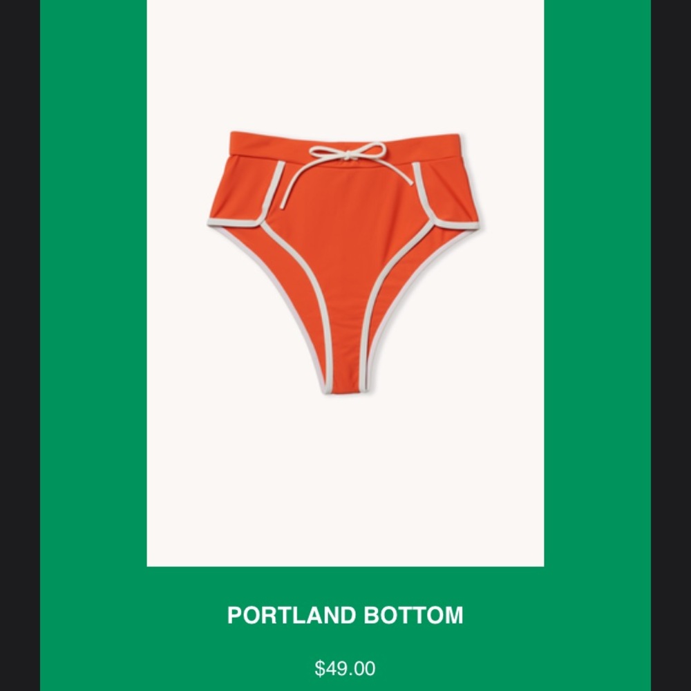 OOKIOH Portland bathing suit bottom Size M NWT